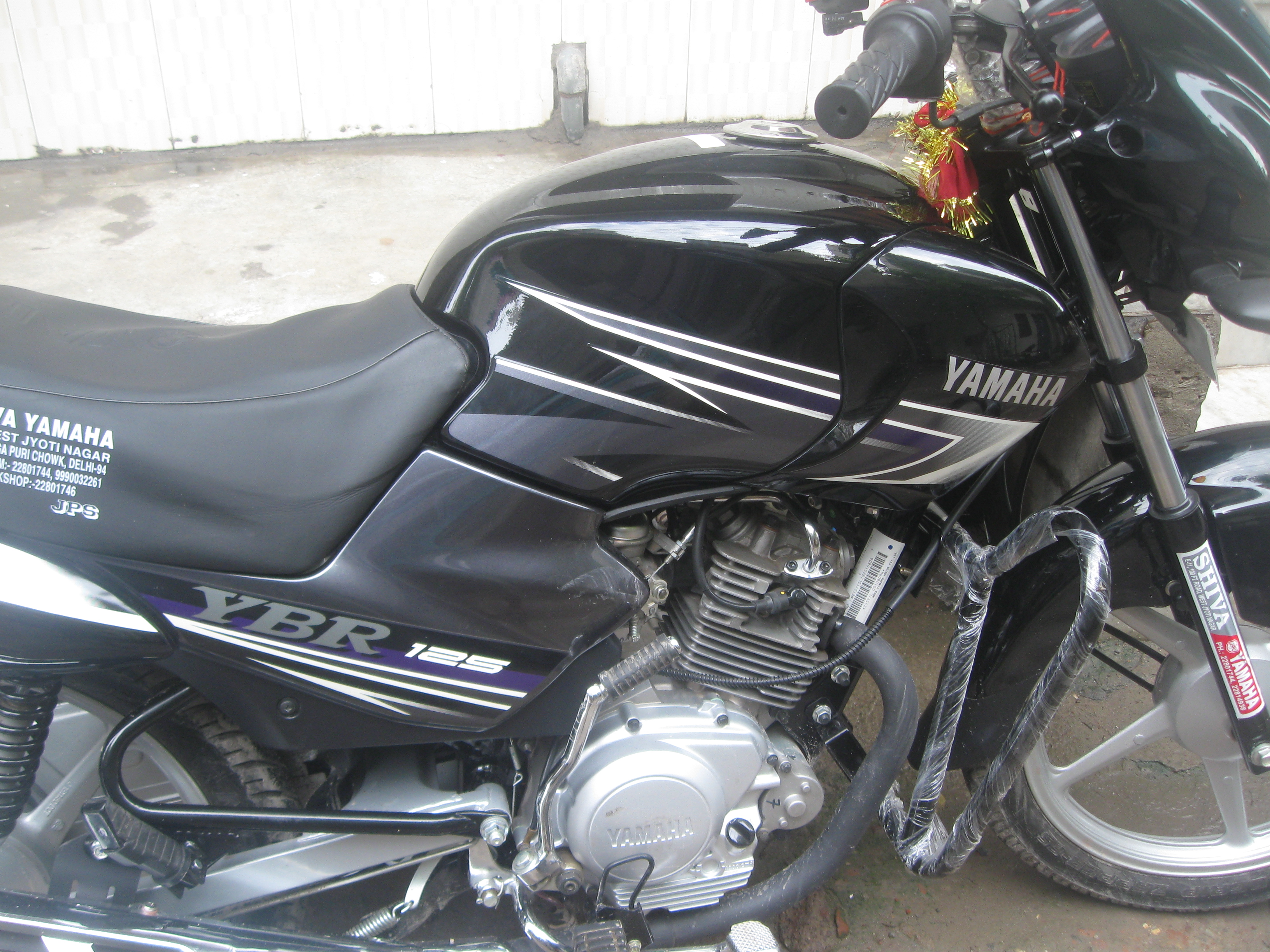 yamaha ybr 125 seat