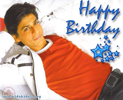 Image result for shahrukh happy birthday card