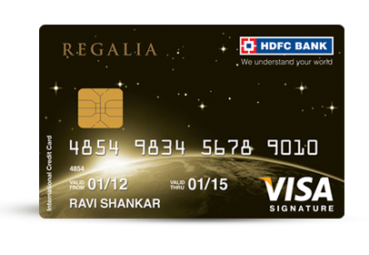 HDFC REGALIA CREDIT CARD Reviews, Service, Online HDFC REGALIA CREDIT