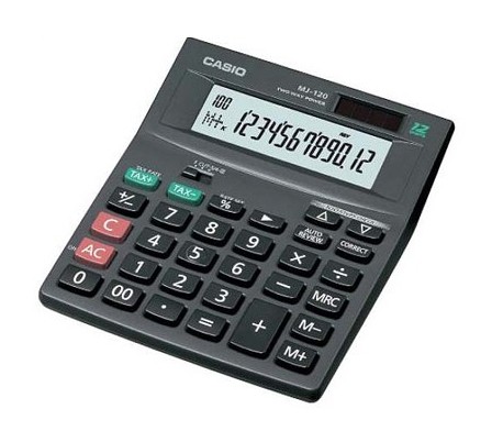 casio mj 120t calculator price