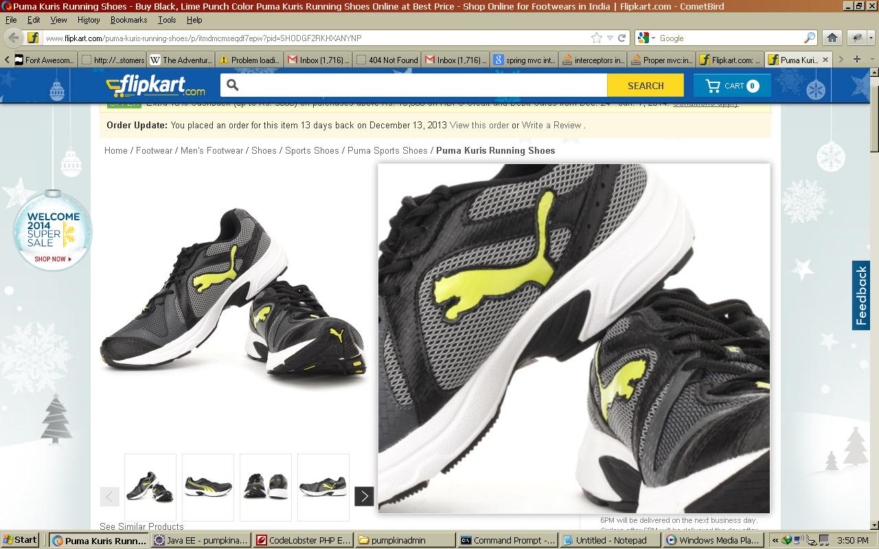 flipkart in shoes