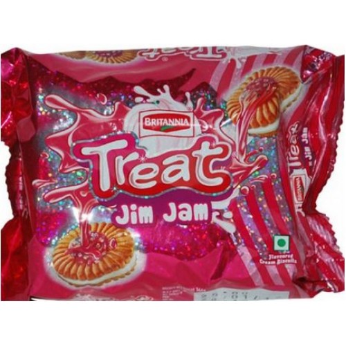 Britannia treat jim jam biscuits BRITANNIA TREAT JIM JAM BISCUITS