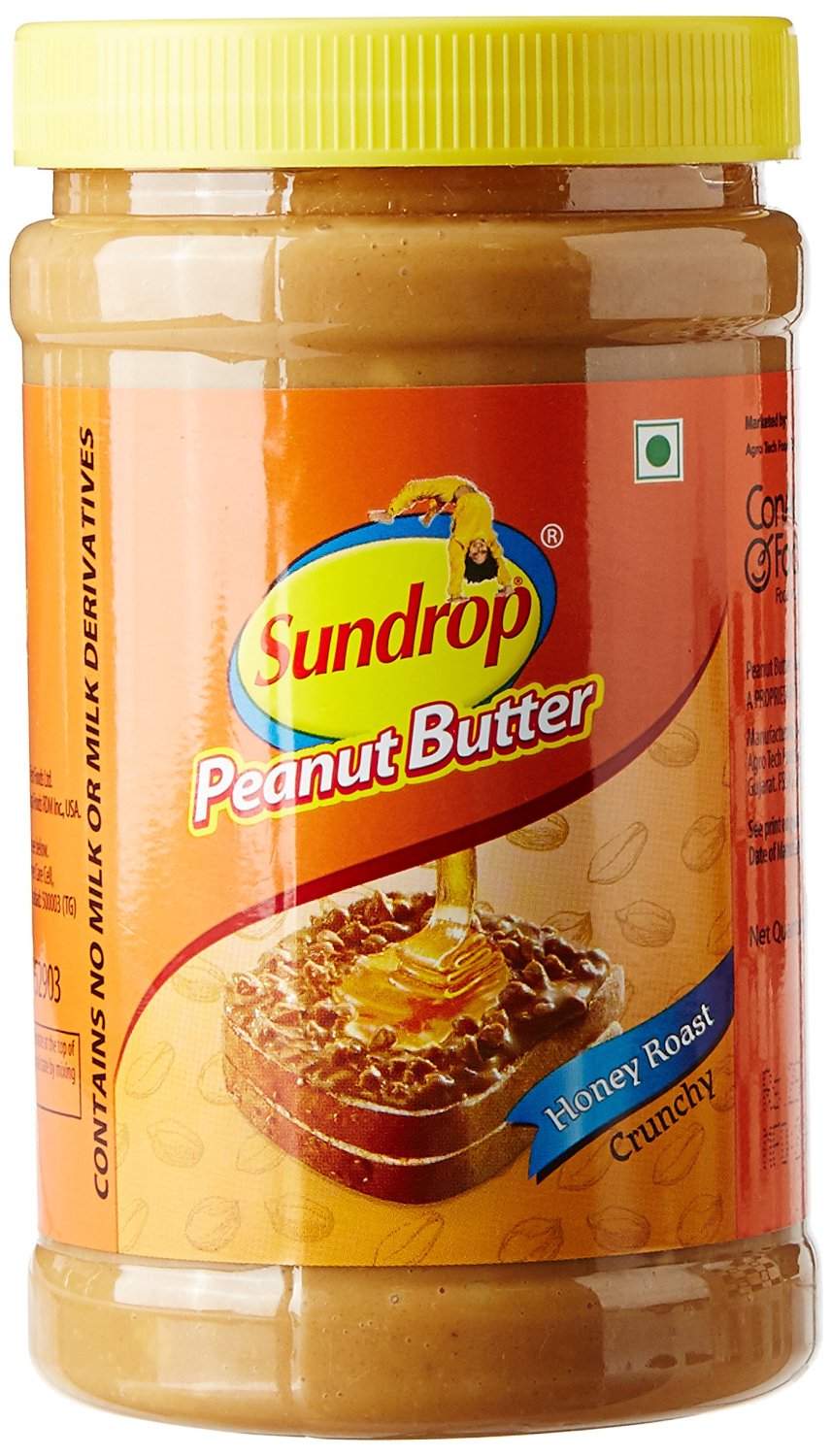 A very good source of protein 'n' healthy fats SUNDROP PEANUT BUTTER Customer Review