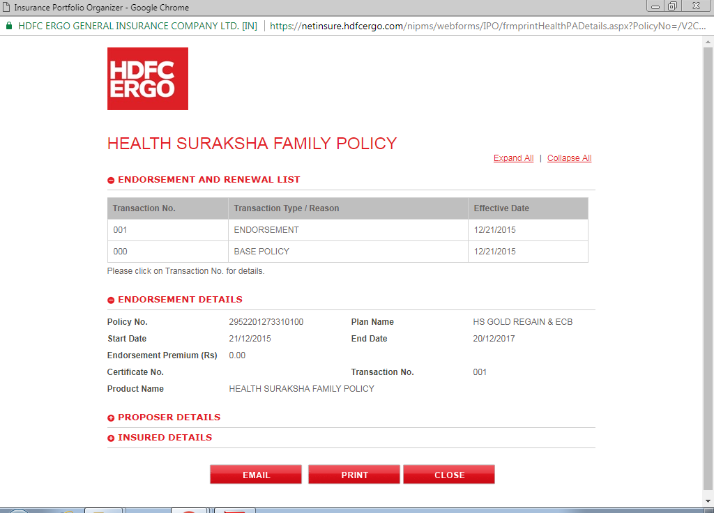 Hdfc Ergo Health Insurance Login Partner Portal