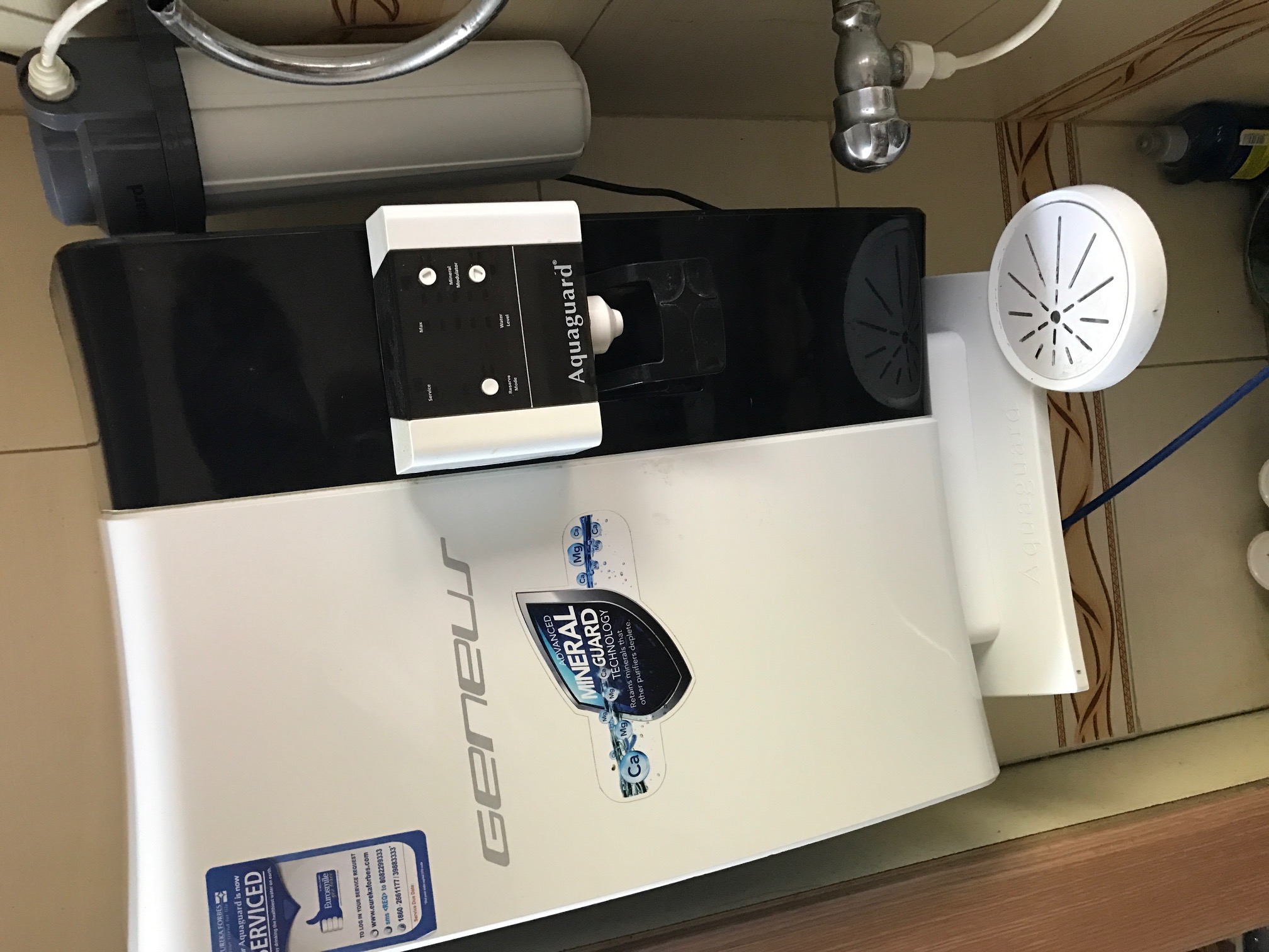 The working of Aquaguard is best upto 1 year EUREKA FORBES AQUAGUARD