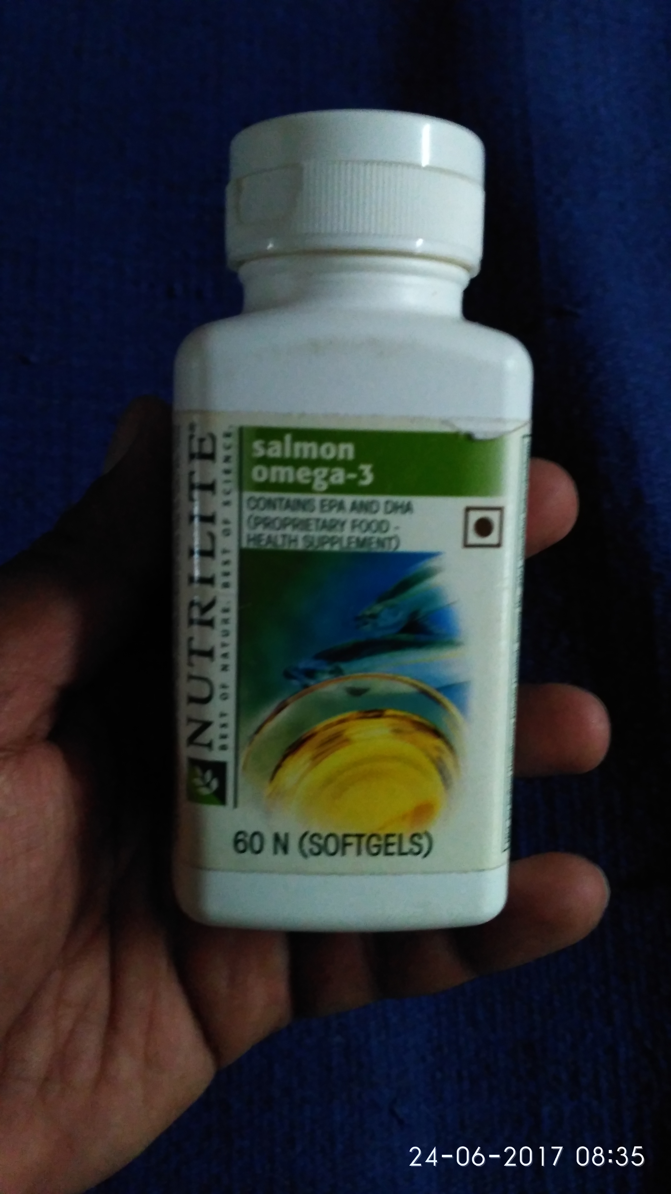 Salmon omaga 3 multi benefits human body AMWAY NUTRILITE SALMON OMEGA