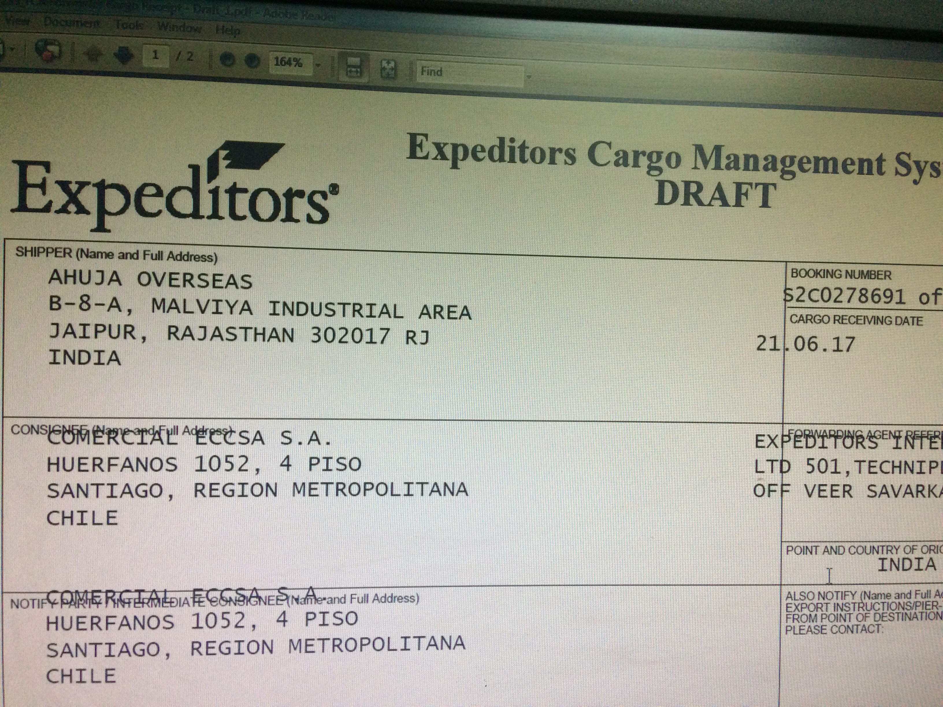 Best Forwarding Company EXPEDITORS INTERNATIONAL INDIA PVT LTD Review