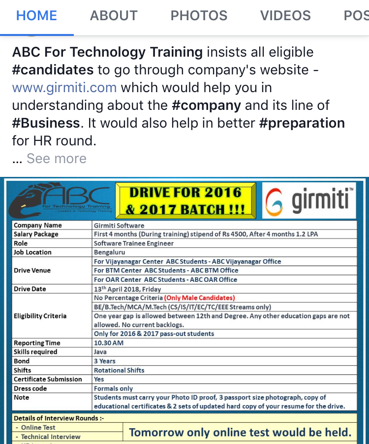 One of top fraud training institute in bangalore - ABC FOR JAVA ...