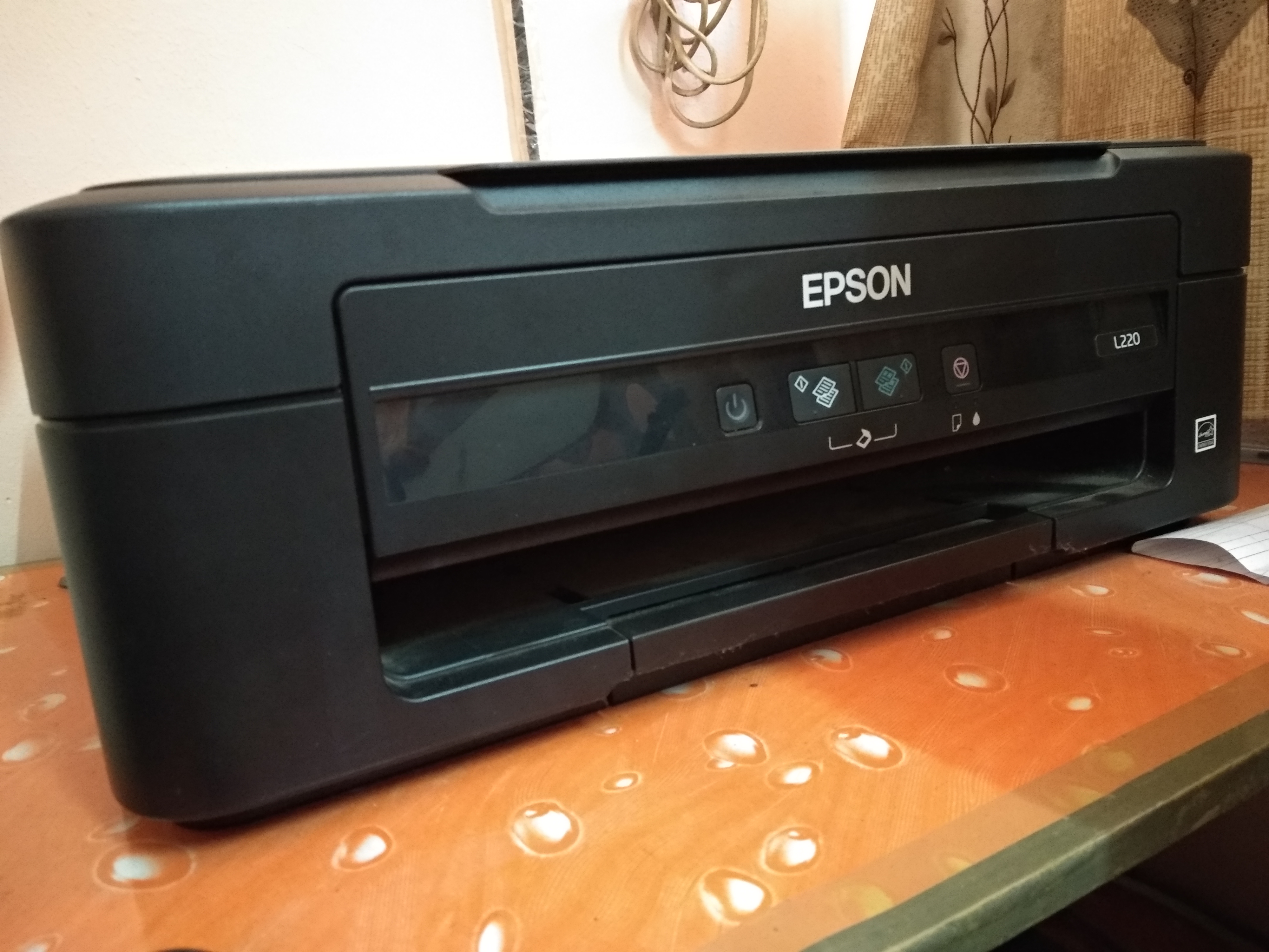 Scanner clearity is good and printing works fine - EPSON L220 ...