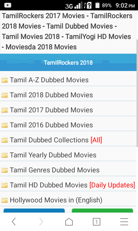 Tamilrockers 2017 online movies