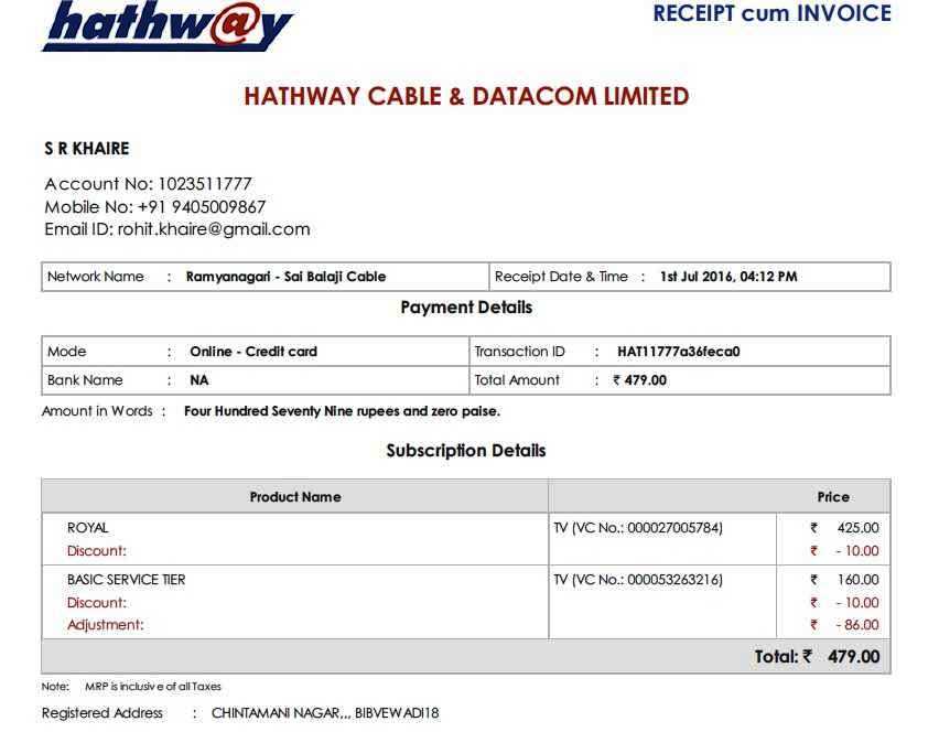 Too.. bad internet speed and data plan - HATHWAY BROADBAND Customer ...