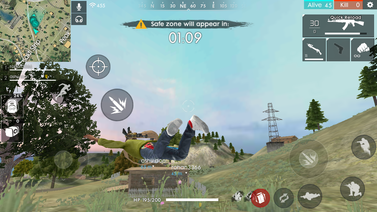 Free Fire Map - Free Fire - 