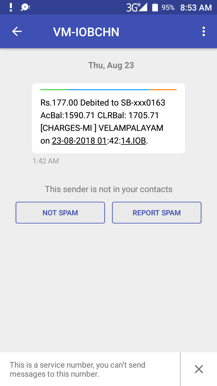 Unwanted Charges Indian Overseas Bank Consumer Review