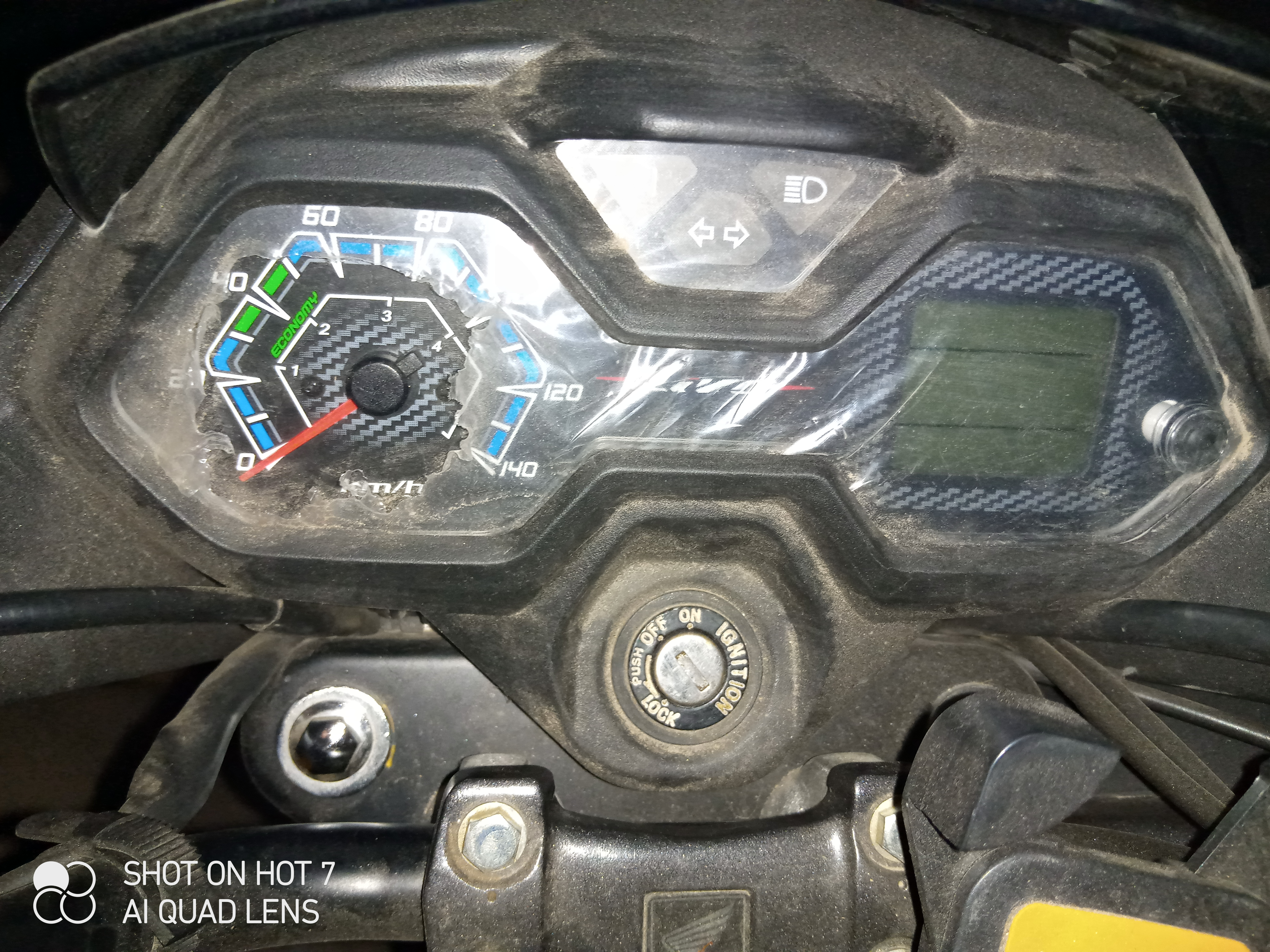 Honda livo digital online meter price