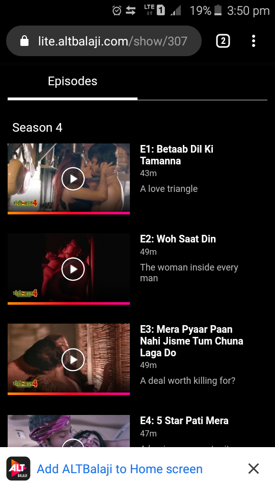 Gandi baat season best sale 4 all episodes altbalaji