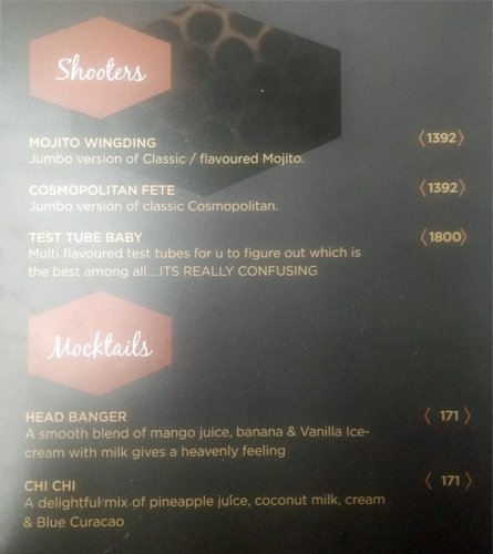 18 DEGREES RESTO LOUNGE - PIMPLE SAUDAGAR - PUNE Menu, Photos, Images ...