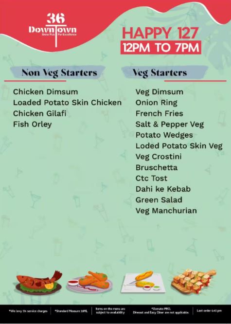 36 Downtown Brew Pub - Jubilee Hills - Hyderabad image 1