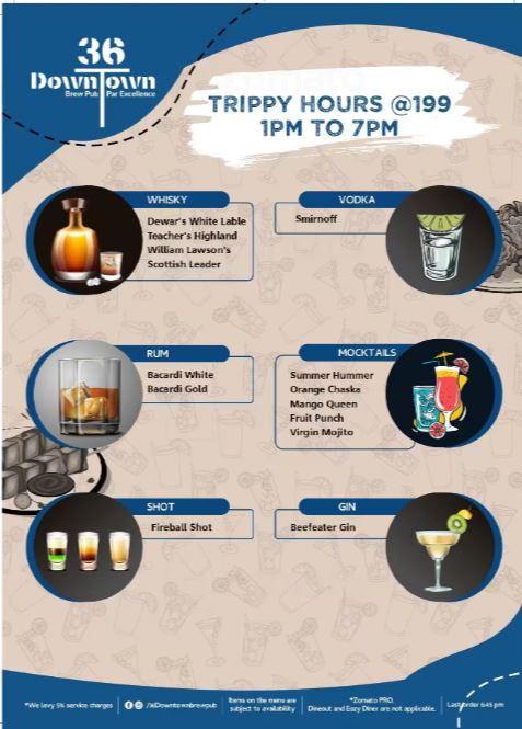 36 Downtown Brew Pub - Jubilee Hills - Hyderabad image 6