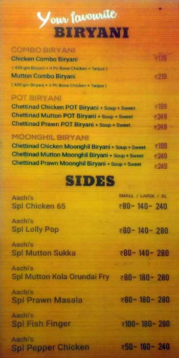 Aachi Kitchen - Anna Nagar West - Chennai image 2