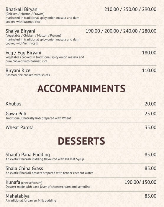 Alibaba Cafe and Restaurant - Frazer Town - Bangalore image 3