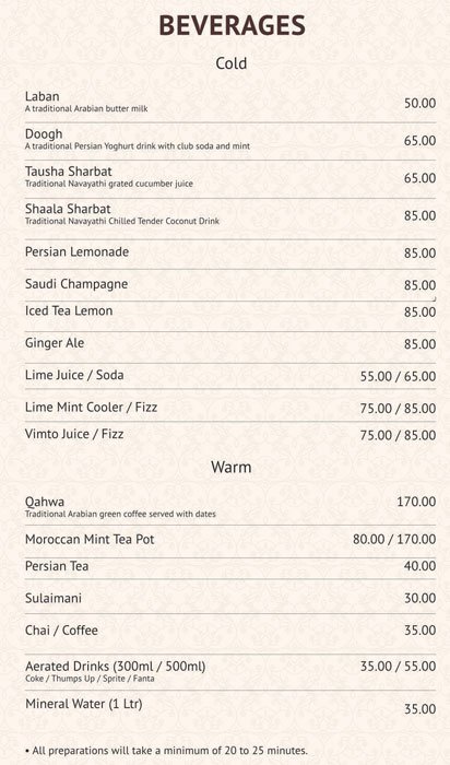 Alibaba Cafe and Restaurant - Frazer Town - Bangalore image 2