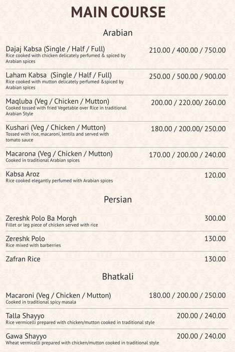 Alibaba Cafe and Restaurant - Frazer Town - Bangalore image 4