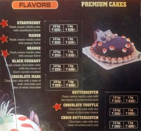 AMMA'S PASTRIES YESHWANTHPUR BANGALORE Menu, Photos, Images and