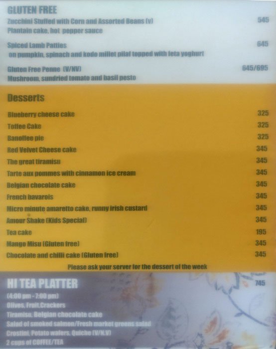 Amour Bistro - Chanakyapuri - New Delhi image 2