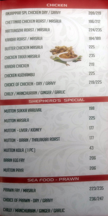 Anjappar Chettinad Restaurant - Nungambakkam - Chennai image 2