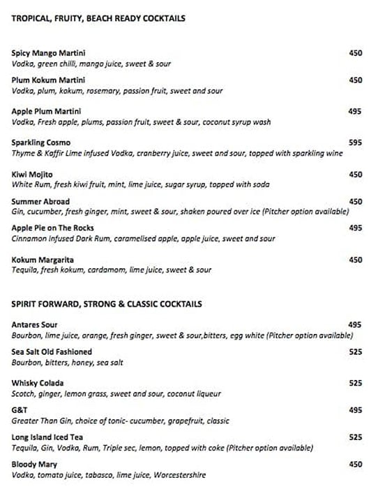 Antares Restaurant & Beach Club - Vagator - Goa image 8