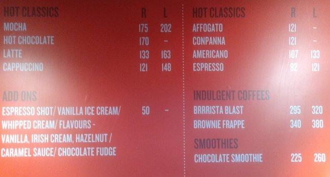 Barista Lavazza - Sadashiva Nagar - Bangalore image 1