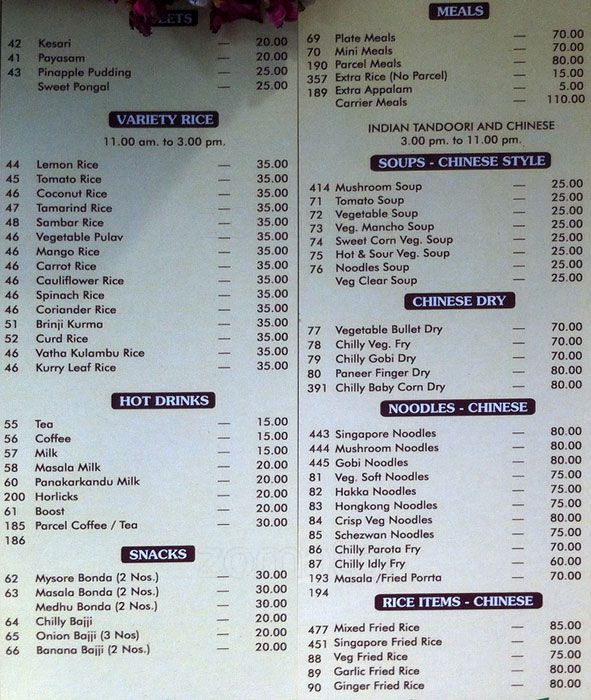 Bhagya Fast Food - West Mambalam - Chennai image 4