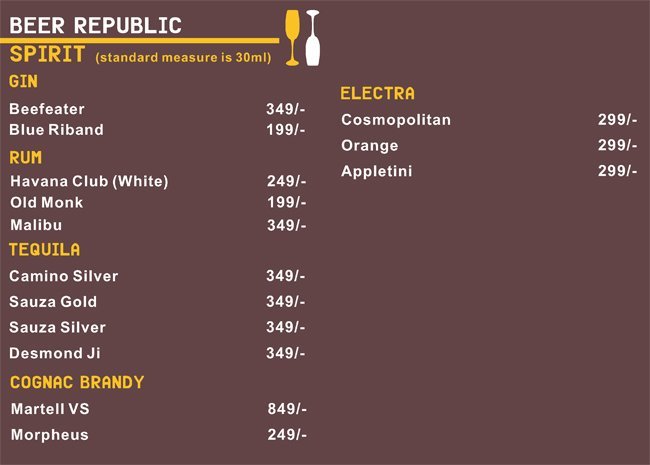 Bierre Republic - Church Street - Bangalore image 13