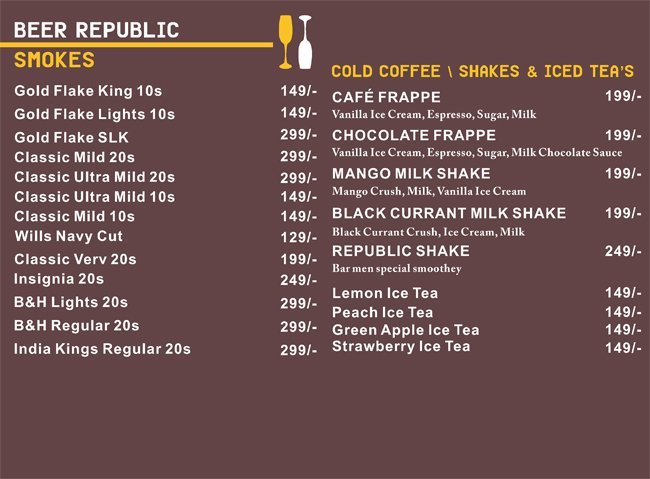 Bierre Republic - Church Street - Bangalore image 11