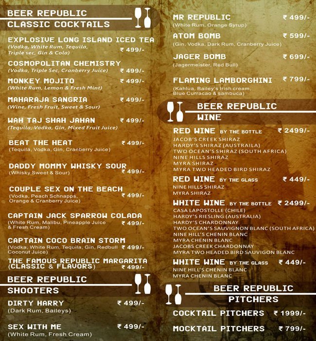 Bierre Republic - Church Street - Bangalore image 8