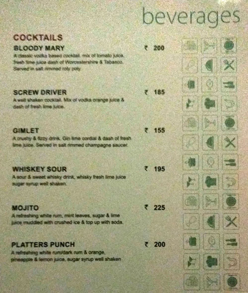 BLUE FOX GOVERNORPET VIJAYAWADA Menu, Photos, Images and Wallpapers