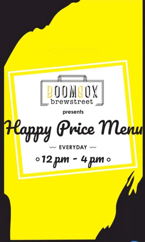 BOOMBOX BREWSTREET SECTOR 29 GURGAON Menu, Photos, Images and