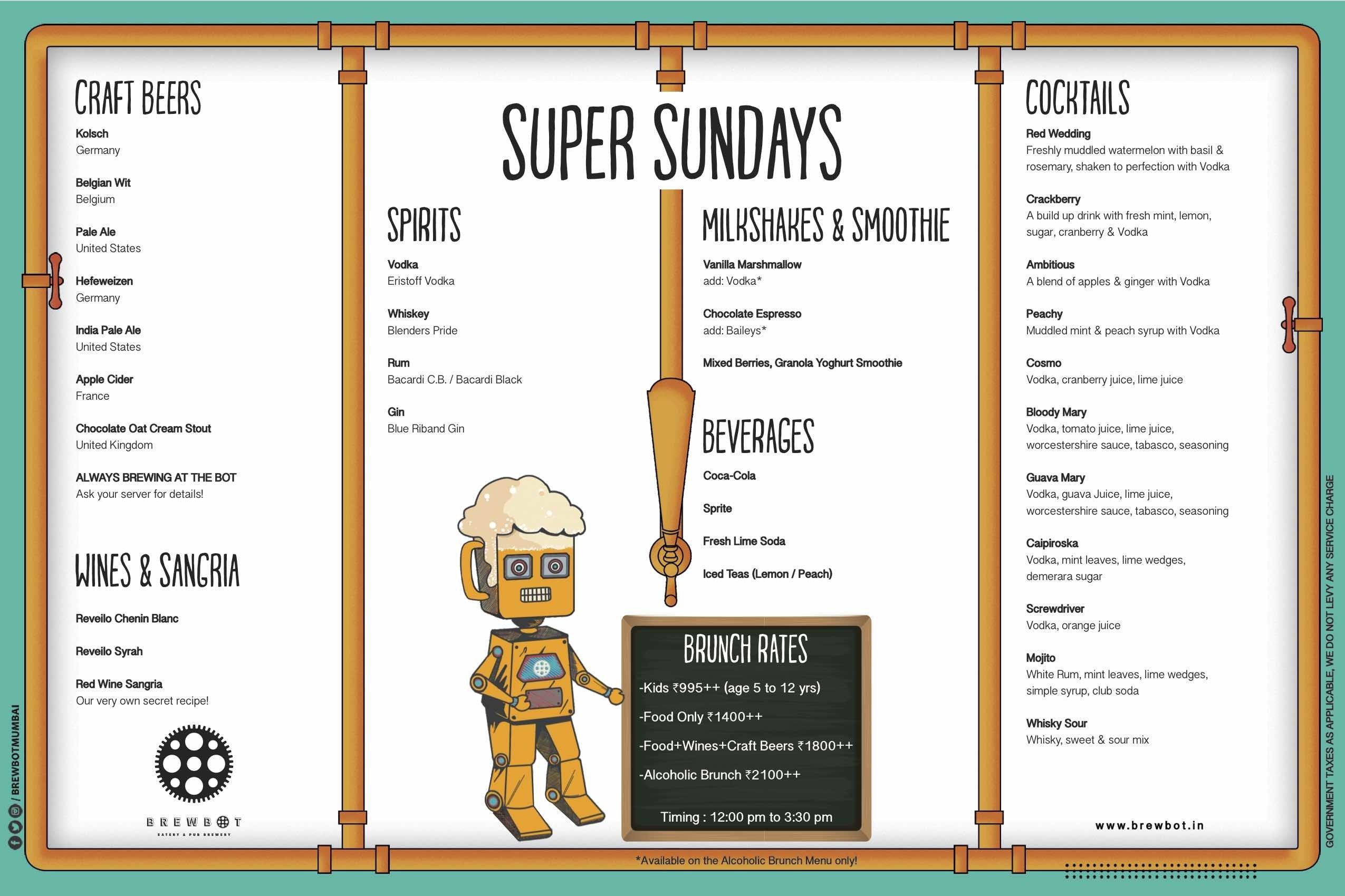 Brewbot Eatery & Pub Brewery - Andheri West - Mumbai image 3