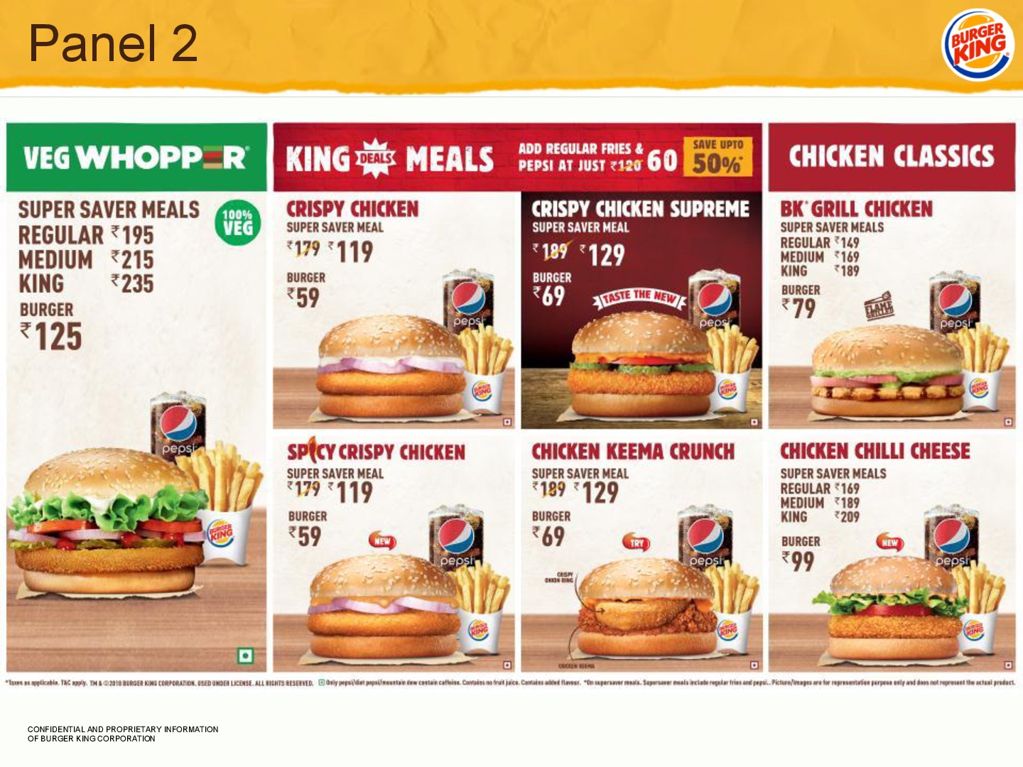 BURGER KING - PHOENIX MARKET CITY - MAHADEVAPURA - BANGALORE Menu ...