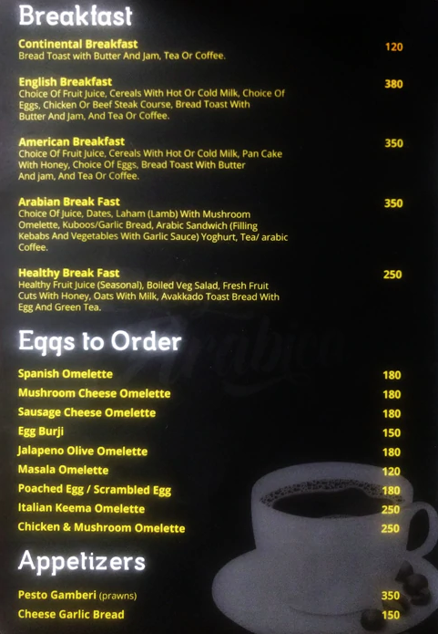 Cafe Arabica - Anna Nagar East - Chennai image 10