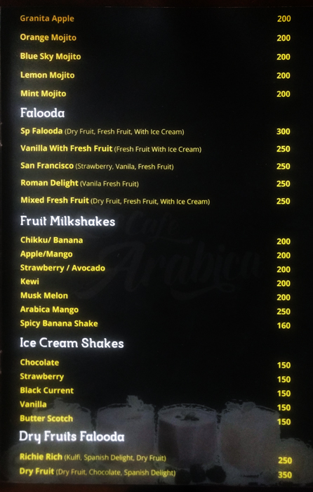 Cafe Arabica - Anna Nagar East - Chennai image 2