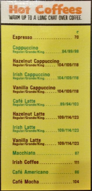 Cafe Coffee Day - Miramar - Goa image 4