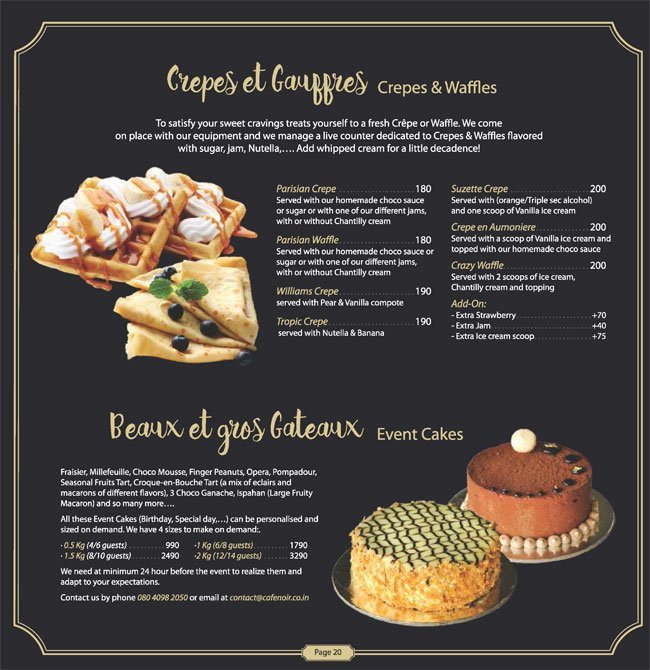 Cafe Noir - Phoenix Market City - Mahadevapura - Bangalore image 3