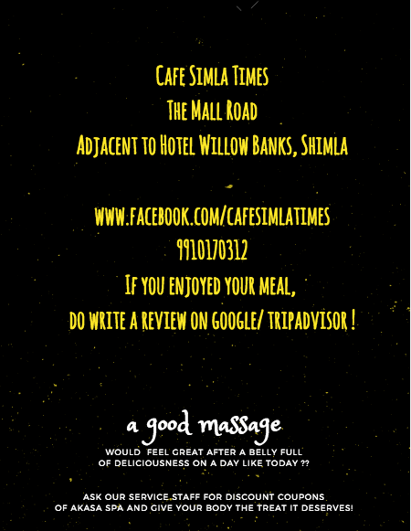 Cafe Simla Times - Summer Hill - Shimla image 1