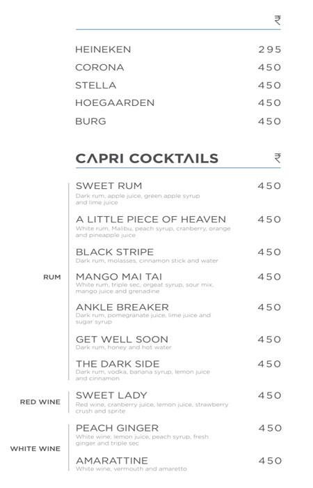 Capri Gastrobar - St. Marks Road - Bangalore image 8