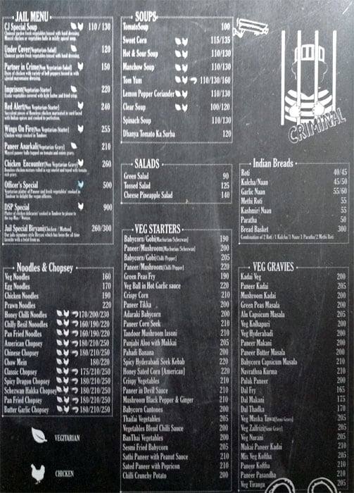 Central Jail Restaurant - Jayanagar - Bangalore image 1