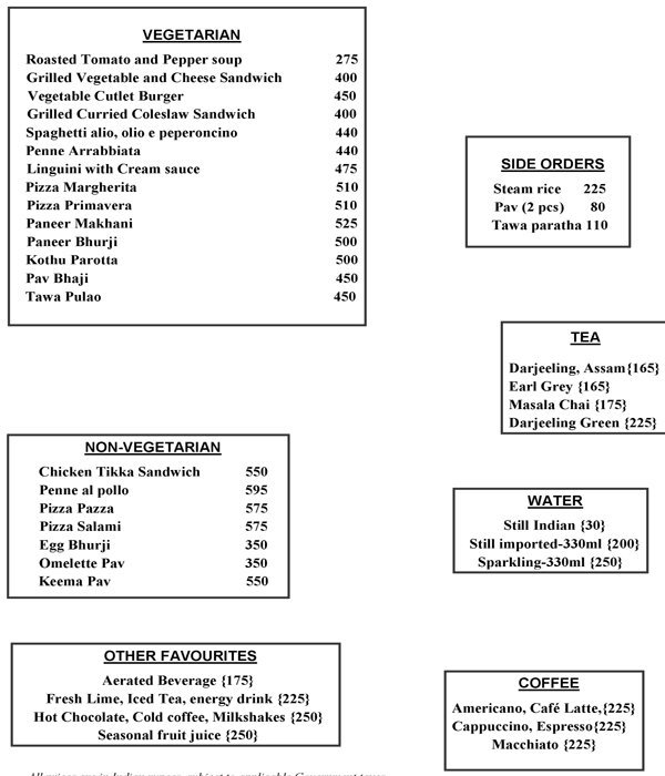 Chai Shop - Hyatt Regency - Ashram Road - Ahmedabad image 1