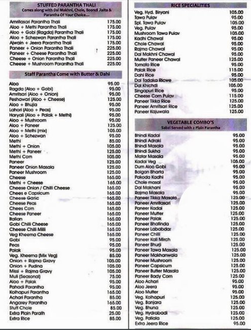 Chaitanya Paranthas - F.C. Road - Pune image 7