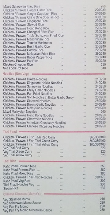 Chine Dine - VileParle East - Mumbai image 1