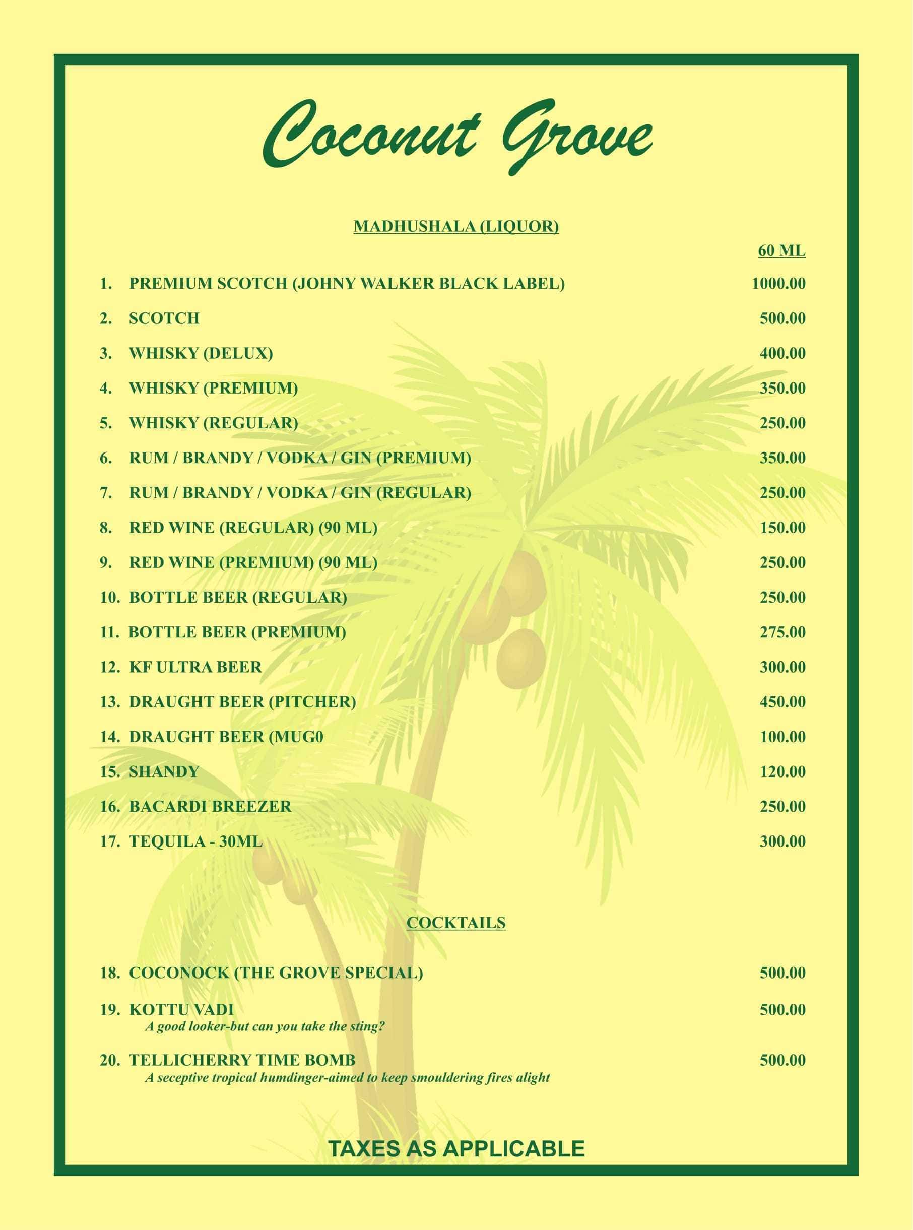 Coconut Grove - Church Street - Bangalore image 3